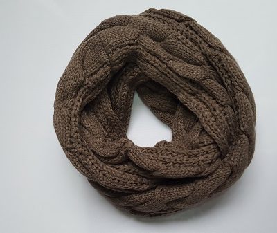 sjaal bruin