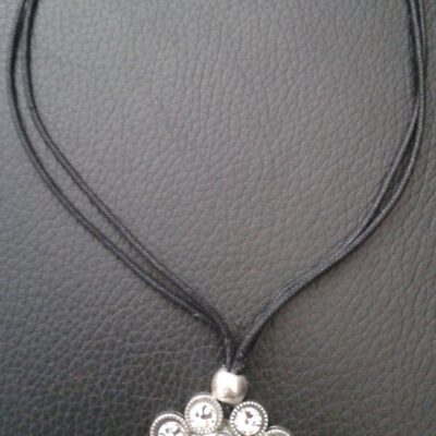 Zeeuwse knoop ketting crystal