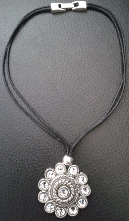Zeeuwse knoop ketting crystal