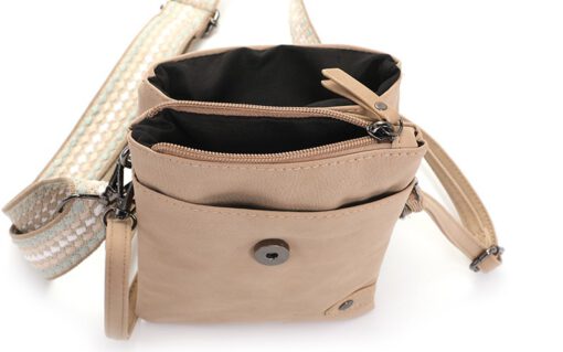 Sand crossbody en telefoontasje Metz - Afbeelding 5