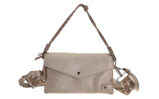 Champagne crossbody/schoudertasje Stanfield - Afbeelding 2