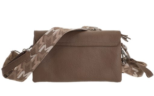 Donker bruine crossbody/schoudertasje Stanfield - Afbeelding 4