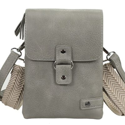 Crossbody Keith licht grijs